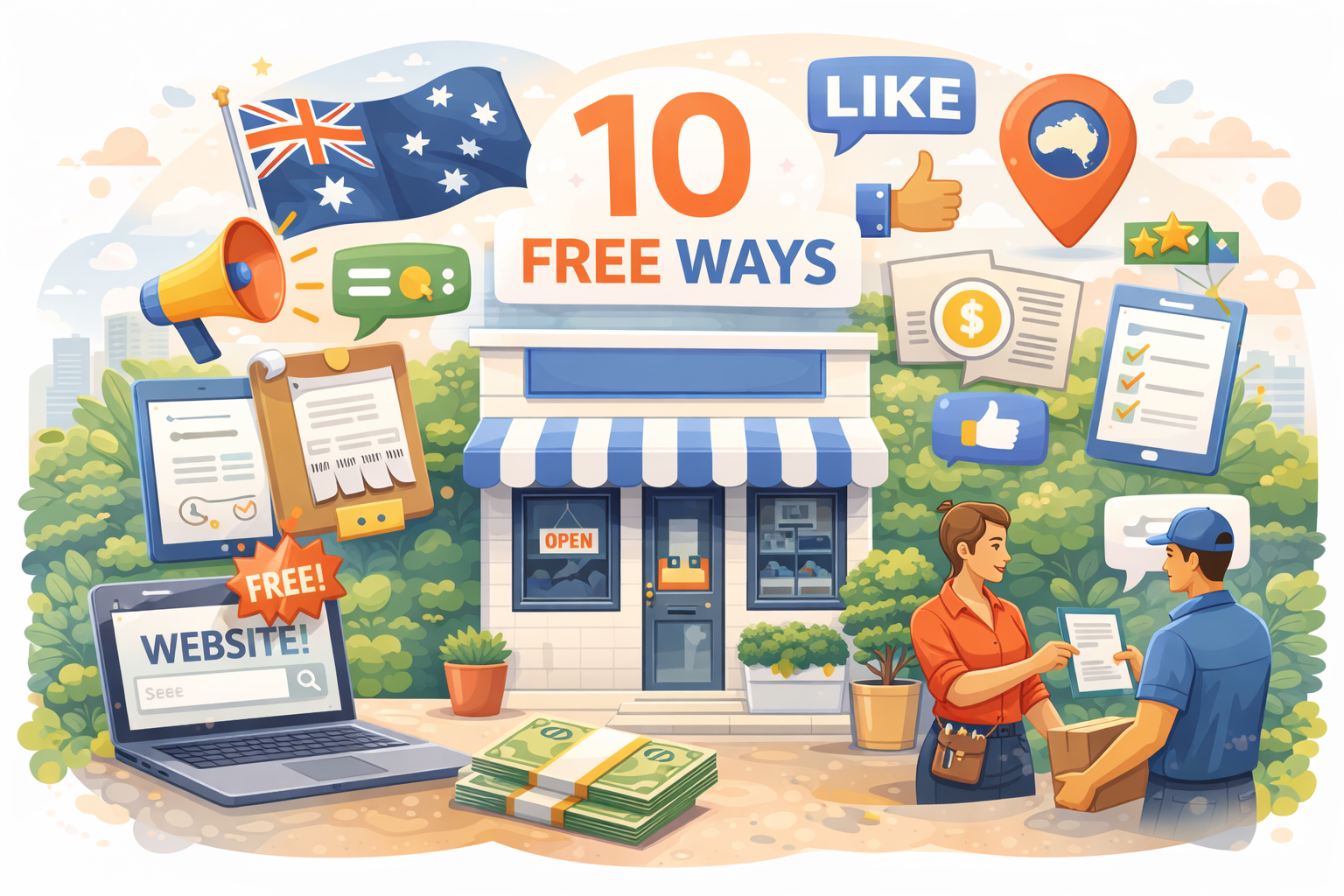 10 Free Ways to Market Your Small Business Locally in Australia