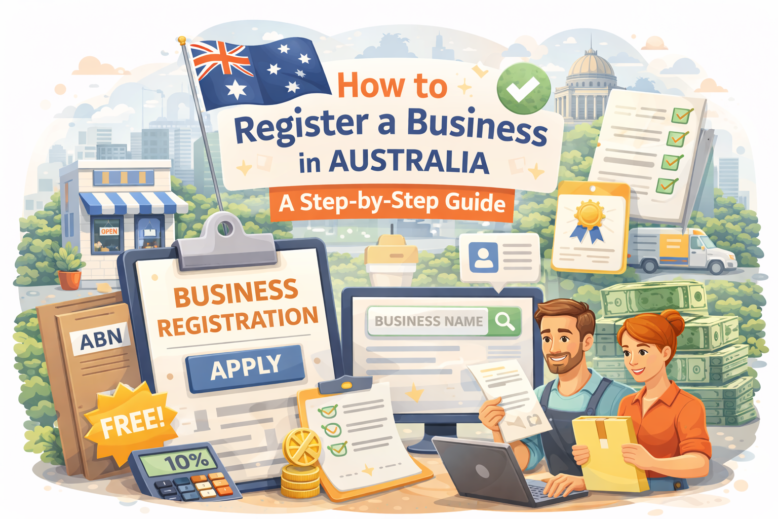 How to Register a Business in Australia: A Step-by-Step Guide